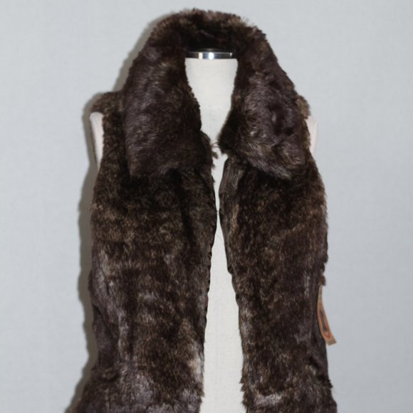 Jou Jou Brown Vest - Picture 6 of 15